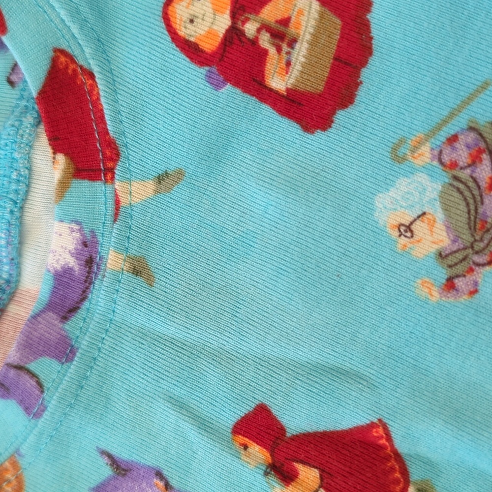Books To Bed Little Red Riding Hood Toddler Pajama Set, 3T - Picture 5 of 9